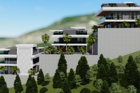 5+1 Villa  i Tepe, Alanya, Antalya, Tyrkia Nr. 80373 - 2