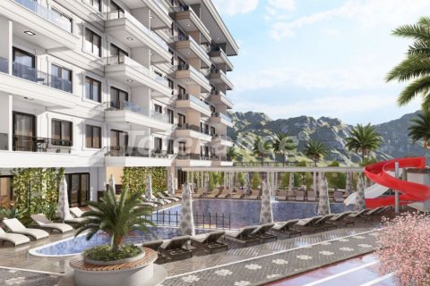 1+1 Leilighet  i Alanya, Antalya, Tyrkia Nr. 83478 - 2