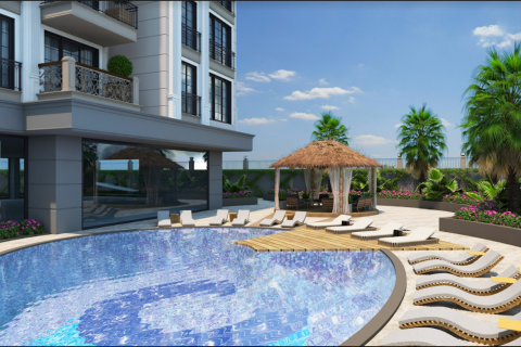 1+1 Leilighet  i Alanya, Antalya, Tyrkia Nr. 82146 - 1