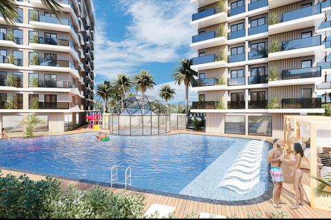 2+1 Leilighet  i Alanya, Antalya, Tyrkia Nr. 80550 - 4