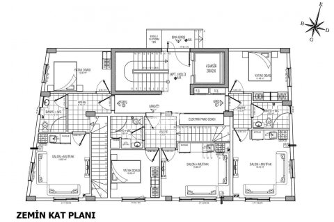 2+1 Leilighet  i Antalya, Tyrkia Nr. 84714 - 11