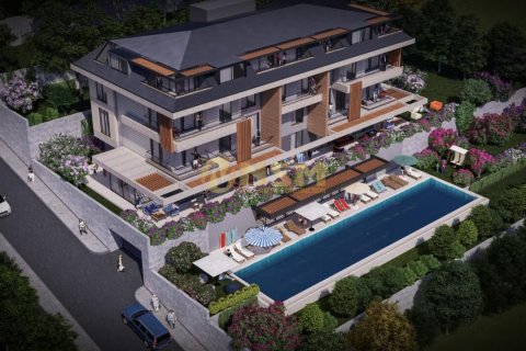 2+1 Leilighet  i Alanya, Antalya, Tyrkia Nr. 83908 - 1