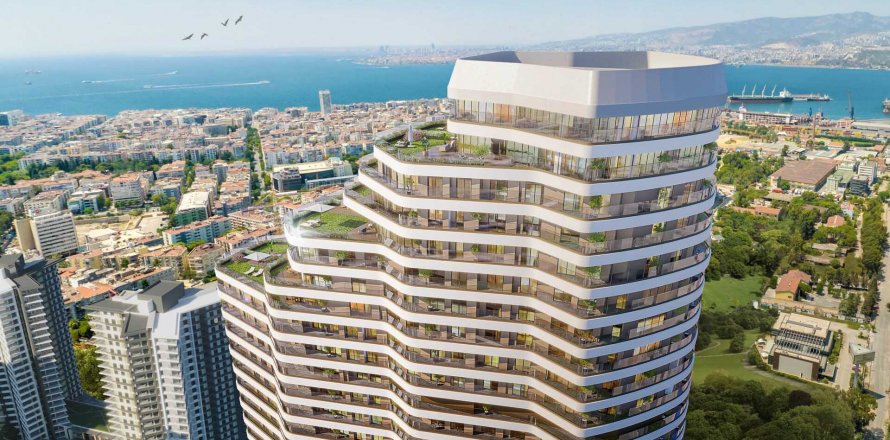 3+1 Leilighet i Divan Residence, Izmir, Tyrkia Nr. 85099