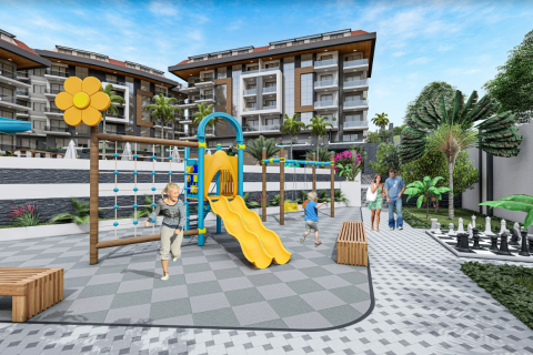 3+1 Takleilighet  i Kestel, Antalya, Tyrkia Nr. 81474 - 8