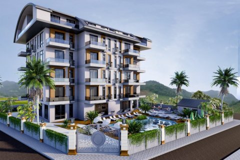 1+1 Leilighet  i Alanya, Antalya, Tyrkia Nr. 79525 - 1