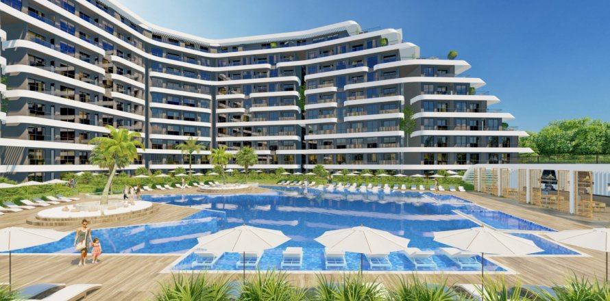 1+1 Leilighet  i Antalya, Tyrkia Nr. 85415