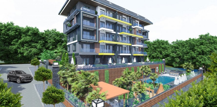 1+1 Leilighet  i Antalya, Tyrkia Nr. 85404