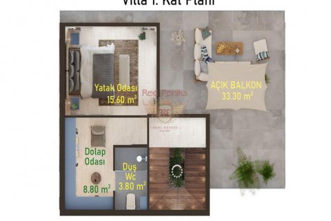 3+1 Villa  i Girne,  Nr. 85713 - 17