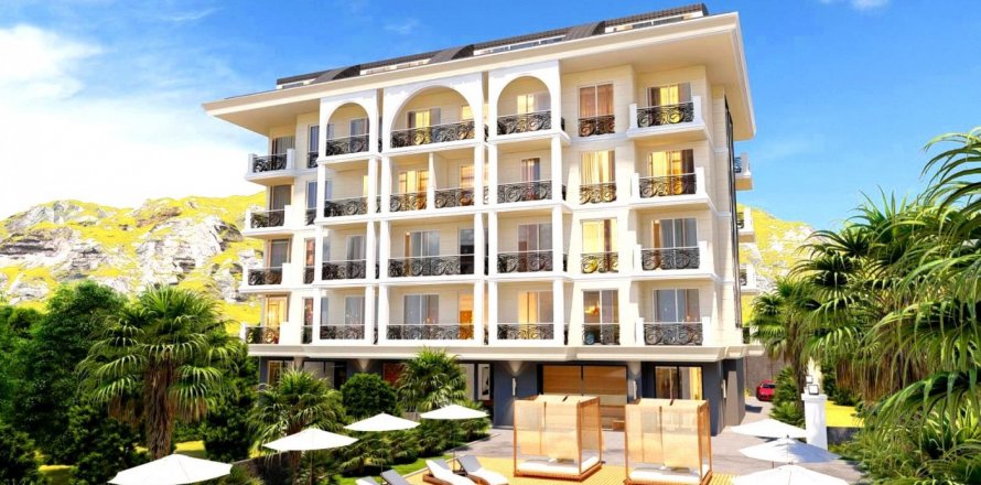 3+1 Leilighet  i Demirtas, Alanya, Antalya, Tyrkia Nr. 85184