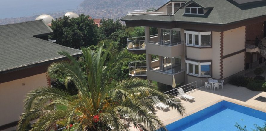 3+1 Villa  i Tepe, Alanya, Antalya, Turkiet Nr. 5239