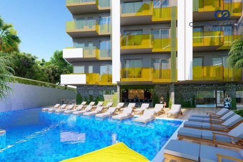 2+1 Lägenhet i C-Lounge Cleopatra Residence, Alanya, Antalya, Turkiet Nr. 12337 - 13