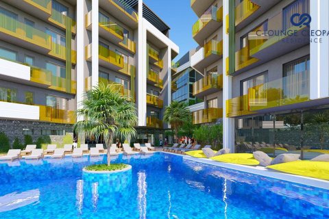 2+1 Lägenhet i C-Lounge Cleopatra Residence, Alanya, Antalya, Turkiet Nr. 12337 - 15