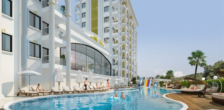 2+1 Lägenhet  i Avsallar, Antalya, Turkiet Nr. 25298