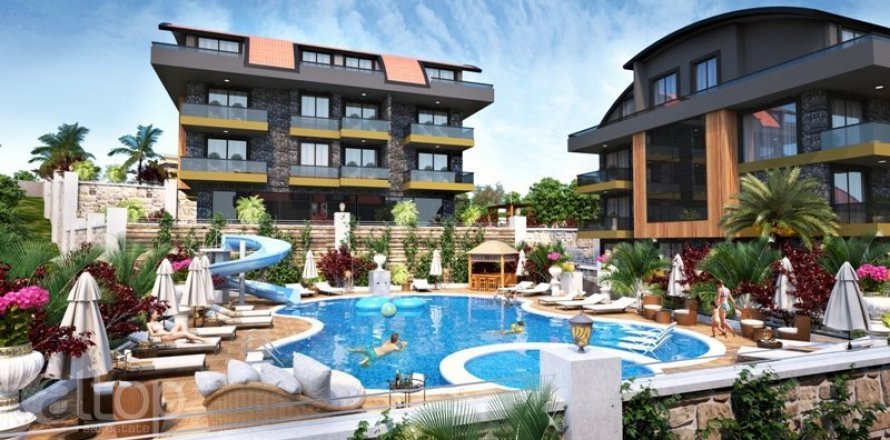 Lägenhet  i Alanya, Antalya, Turkiet Nr. 32398
