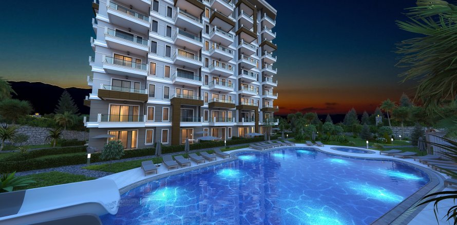 1+1 Lägenhet  i Demirtas, Alanya, Antalya, Turkiet Nr. 34666