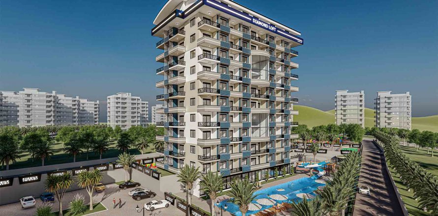 5+1 Lägenhet i Diamond Loft, Avsallar, Antalya, Turkiet Nr. 36327