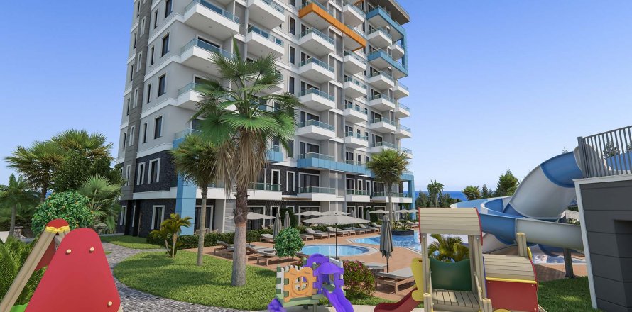 1+1 Lägenhet i Vista, Alanya, Antalya, Turkiet Nr. 35337