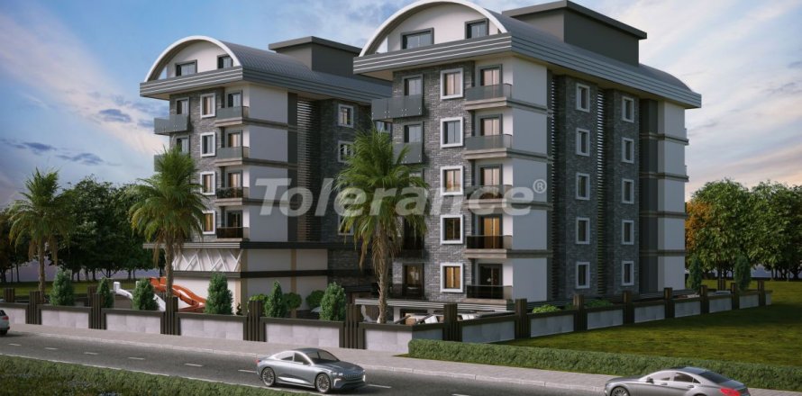 1+1 Lägenhet  i Alanya, Antalya, Turkiet Nr. 25529