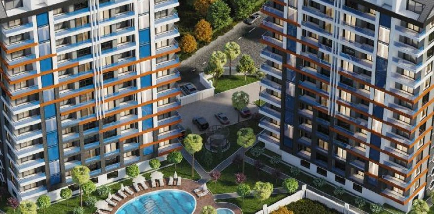 2+1 Lägenhet i Mahmutlar, Antalya, Turkiet Nr. 37511