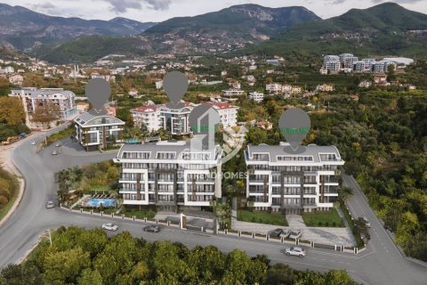1+1 Lägenhet  i Oba, Antalya, Turkiet Nr. 38605 - 2
