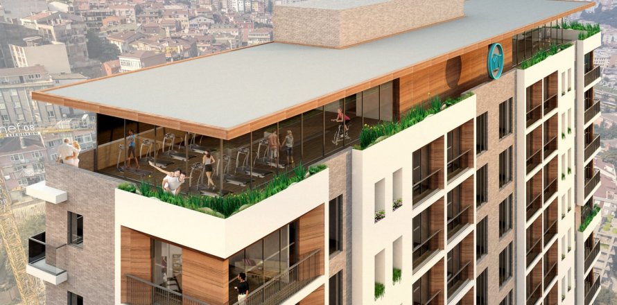 Bostadskomplex  i istanbul, Turkiet Nr. 39002