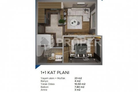 Lägenhet i Altintash, Antalya, Turkiet Nr. 40143 - 16