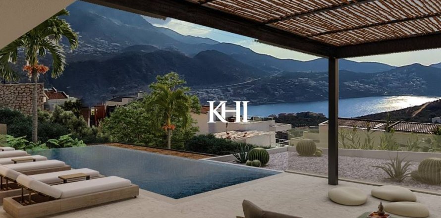 4+6 Villa i Kalkan, Antalya, Turkiet Nr. 40454