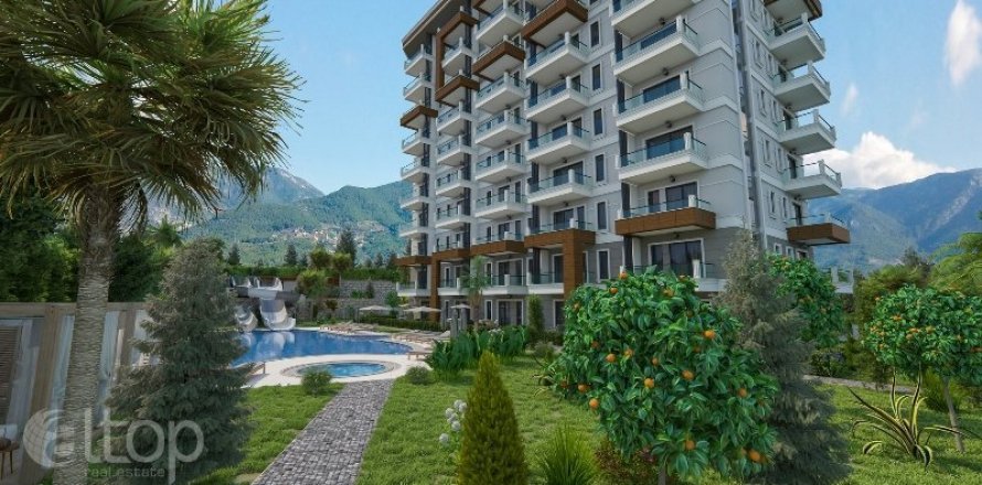 Lägenhet  i Alanya, Antalya, Turkiet Nr. 41145