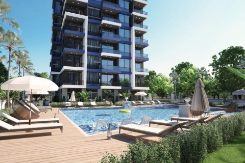 3+1 Lägenhet i Twin Towers 4, Mahmutlar, Antalya, Turkiet Nr. 46258 - 1