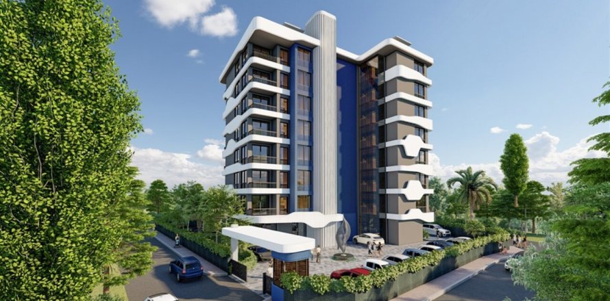 Bostadskomplex  i Avsallar, Antalya, Turkiet Nr. 43180