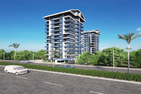 1+1 Lägenhet i Twin Towers 4, Mahmutlar, Antalya, Turkiet Nr. 46251 - 1