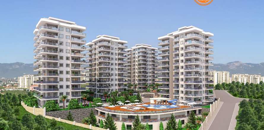 2+1 Lägenhet  i Mahmutlar, Antalya, Turkiet Nr. 43523