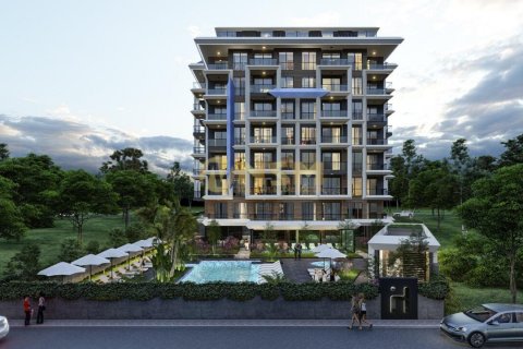 1+1 Lägenhet  i Alanya, Antalya, Turkiet Nr. 48288 - 2