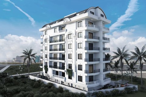 1+1 Lägenhet  i Alanya, Antalya, Turkiet Nr. 50294 - 1