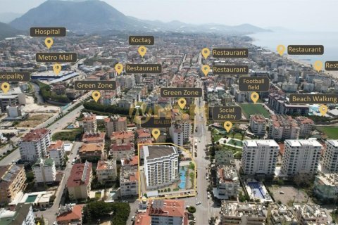 1+1 Lägenhet  i Alanya, Antalya, Turkiet Nr. 48389 - 26