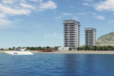 1+1 Lägenhet i Apartments in a residence on the first coastline in Mahmutlar, Alanya, Antalya, Turkiet Nr. 50335 - 4