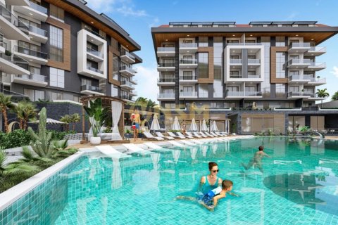 1+1 Lägenhet  i Alanya, Antalya, Turkiet Nr. 48232 - 4