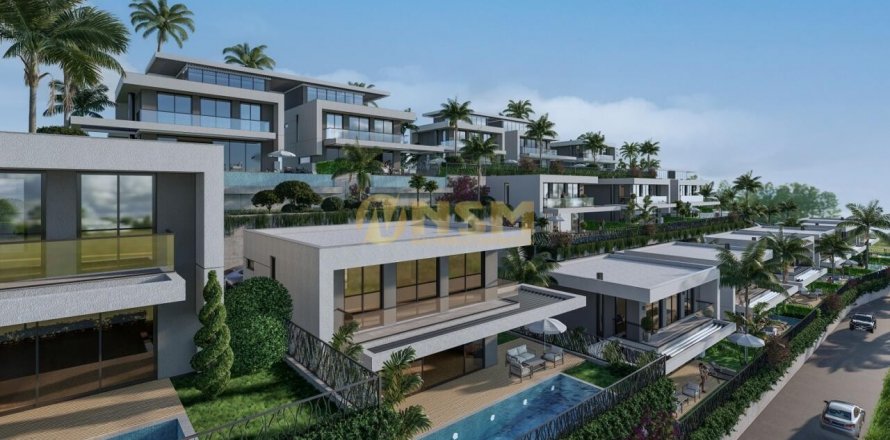 3+1 Lägenhet  i Alanya, Antalya, Turkiet Nr. 48430