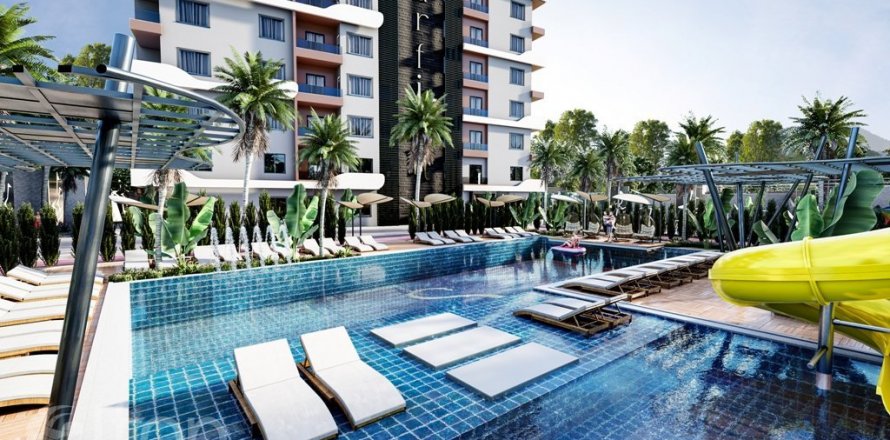 2+1 Lägenhet  i Alanya, Antalya, Turkiet Nr. 49087