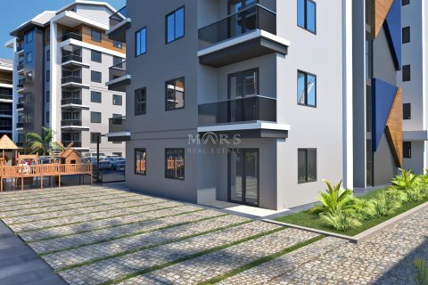 1+0 Lägenhet i Ultra-new low-rise residential complex of comfort class at affordable prices, built among orange trees in the Oba area., Alanya, Antalya, Turkiet Nr. 49640 - 8