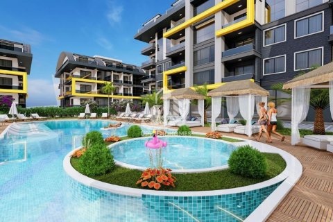 1+1 Lägenhet  i Oba, Antalya, Turkiet Nr. 49474 - 7