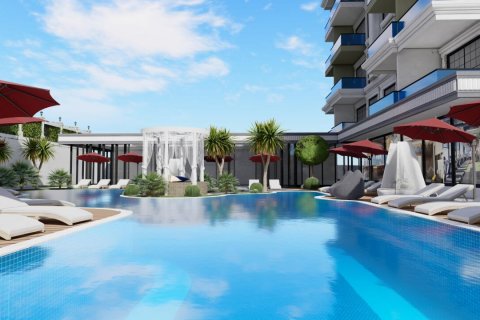 1+1 Lägenhet  i Alanya, Antalya, Turkiet Nr. 48365 - 4