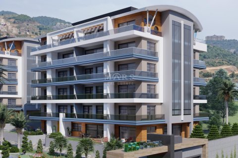 1+0 Lägenhet i Houses with unique sea views, Alanya, Antalya, Turkiet Nr. 49736 - 16