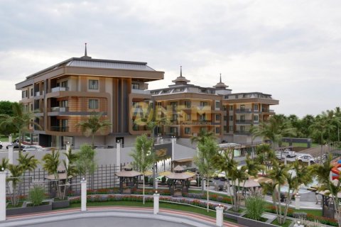 1+1 Lägenhet  i Alanya, Antalya, Turkiet Nr. 48328 - 14