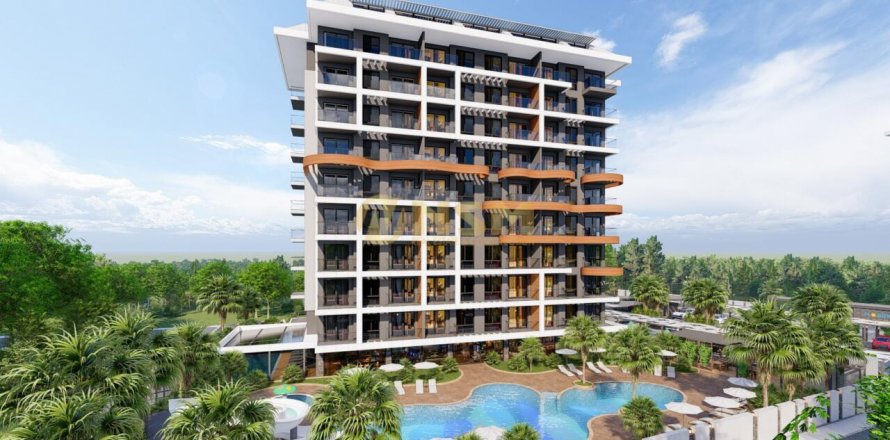 2+1 Lägenhet  i Alanya, Antalya, Turkiet Nr. 48267