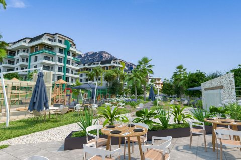 1+1 Lägenhet  i Oba, Antalya, Turkiet Nr. 50082 - 1