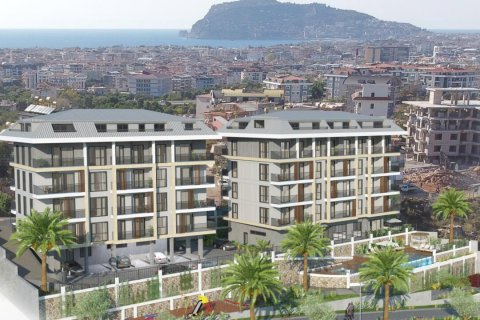 1+1 Lägenhet  i Alanya, Antalya, Turkiet Nr. 48265 - 1