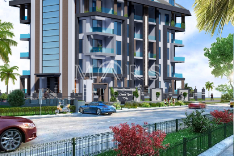 1+0 Lägenhet i Complex in the city center near Cleopatra beach, Alanya, Antalya, Turkiet Nr. 49698 - 1