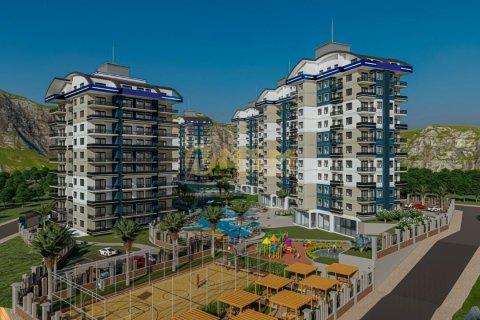 1+1 Lägenhet  i Alanya, Antalya, Turkiet Nr. 48398 - 1