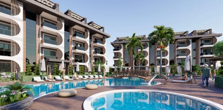 1+1 Lägenhet  i Avsallar, Antalya, Turkiet Nr. 47307